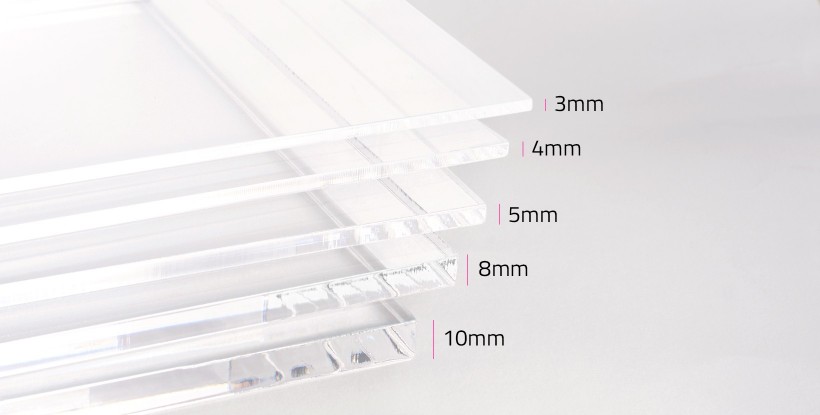 PLEXI TRANSPARENT 4MM